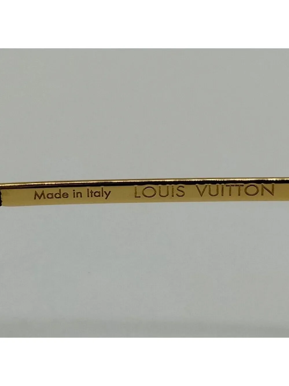 Louis Vuitton Sunglasses Z1120E Men's Gold 3960712 490-050425